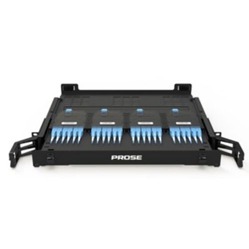 Fiber Optic Patch Panel, High Density, 144F/1HU