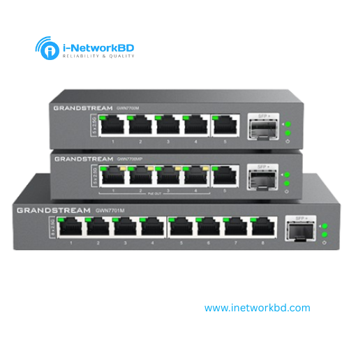 GWN7700M Series Unmanaged 2.5G Multi-Gigabit Network Switches in Bangladesh
